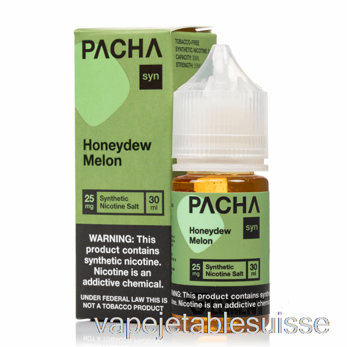 Vape Suisse Melon Miel - Sels De Pachamama - 30ml 50mg